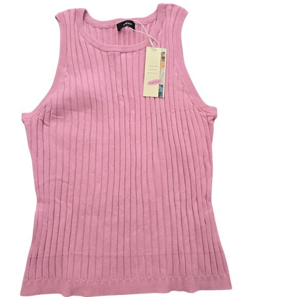 Dokotoo Womens Tank Sweater Sleeveless Ribbed Knit Slim Fitted Basic Size 2x - Picture 1 of 4